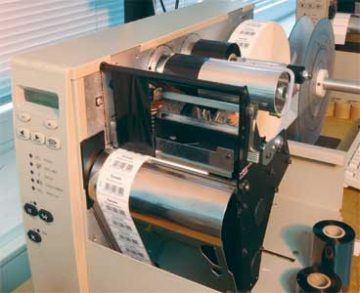 Thermodrucker für Etikettendruck