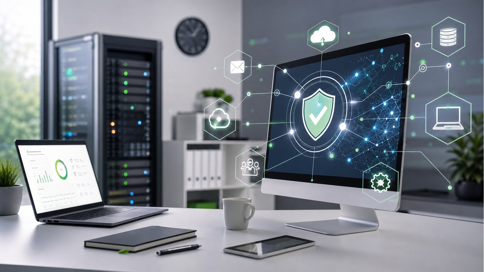 IT-Sicherheit für Unternehmen als Grundlage der Digitalisierung mit Cloud-Security und Netzwerkschutz
