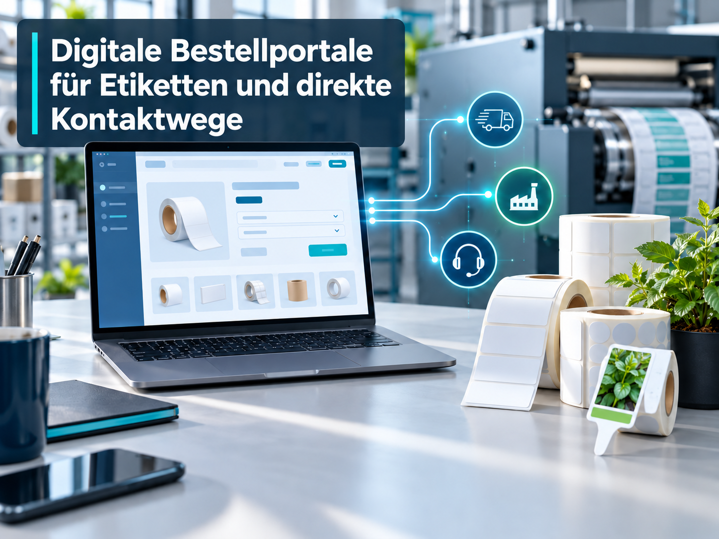 Digitale Kontaktwege bei janßen contect: schneller zur richtigen Anlaufstelle